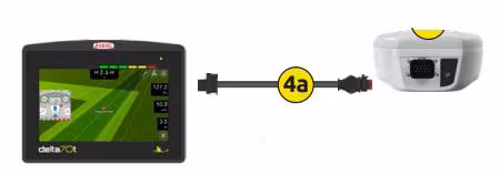 Câble de connexion ordinateur - récepteur GPS 6 m · réf. 4675000120