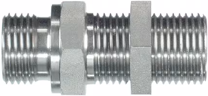 Raccord de cloison droit M/M 1" BSP SS · réf. VNBS16SS