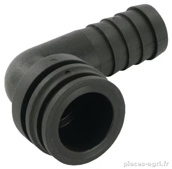 Raccord de tuyau 90° 25 mm avec connexion mâle T3 · réf. 1191325
