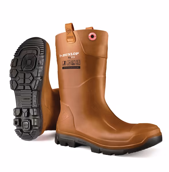 Bottes de sécurité, taille 42 sécurité totale, fourrées RigPRO · réf. LJ2HR4842