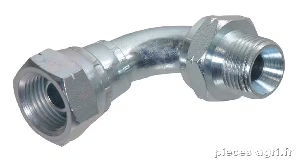 Courbe filet fem/mâle M18x1,5 · réf. MF90M18B