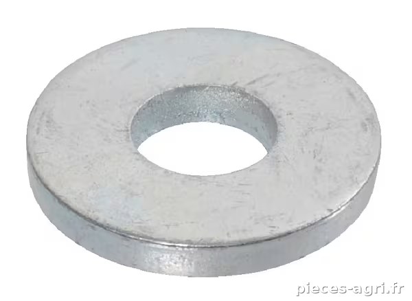 Rondelle M10x28x4mm, Acier zingué DIN 6340 Kramp · réf. 634010