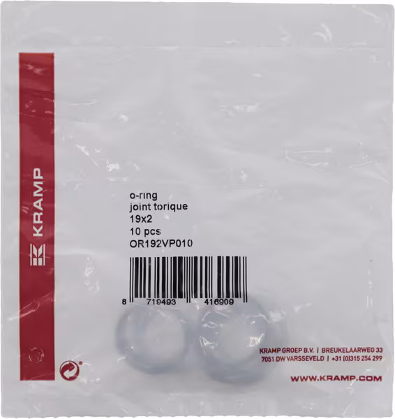 Joint torique 19x2 75 shore Viton 10x  · réf. OR192VP010