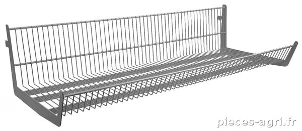 Panier susp. 47x100, blanc/alu · réf. 53504004X