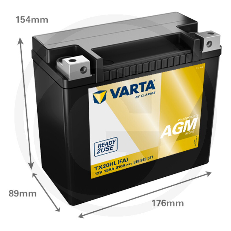 Varta Powersports AGM · réf. 19409201
