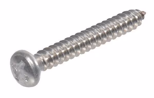Vis auto-perforante 6.3x45mm PZ3, DIN 7983C Kramp · réf. 7983C6345RVSP100