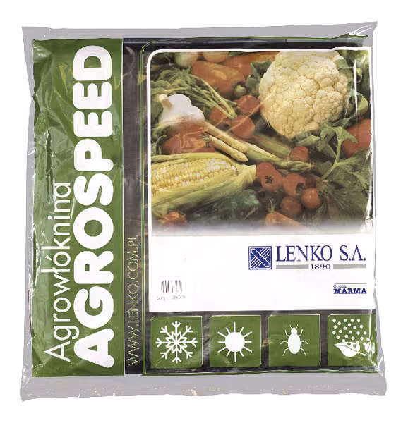 Bâche non tissée noire Agrospeed, 50 g 1,6 x 5 m · réf. 1569005810