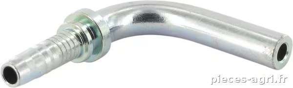 Raccord lisse DN08-10L 90° · réf. PT81090