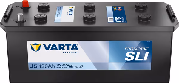 Batterie 12V 130Ah 680A J5 VARTA Promotive SLI · réf. 630014068