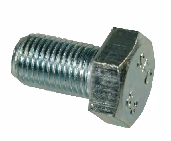 Boulon hexagonal pas fin entièrement fileté M14x1,5x25 8.8 zingué · réf. 961141525