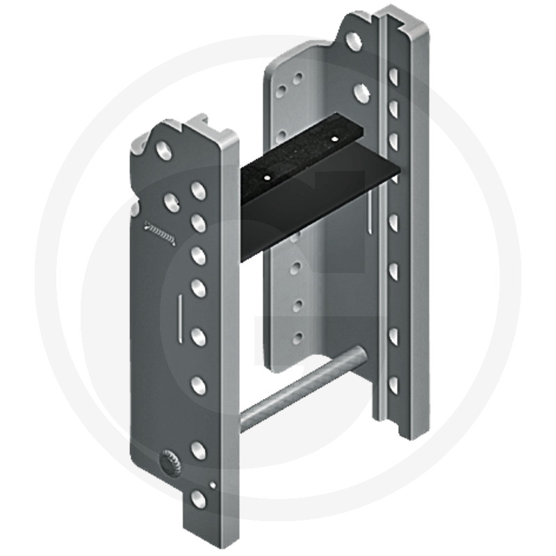Walterscheid Support d'attelage avec glissières · réf. 770KU365