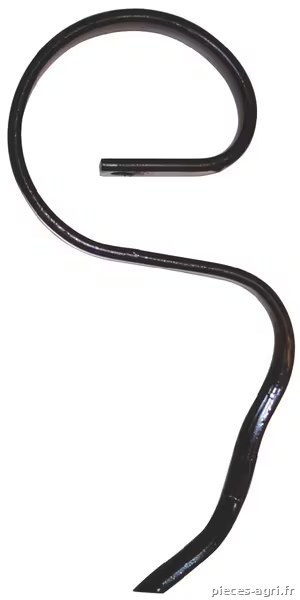 Dent à ressort 25x8x340mm sans pointe adaptable pour Rau et Kverneland · réf. CP12158Z