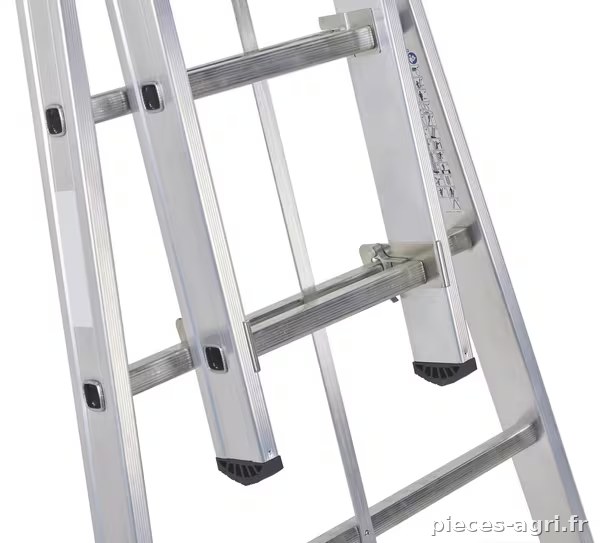 Échelle de réforme en aluminium 2x8 vue 5