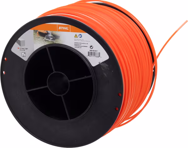 Fil de coupe carré Ø 2,7 mm x 347,0 m · réf. 00009302617