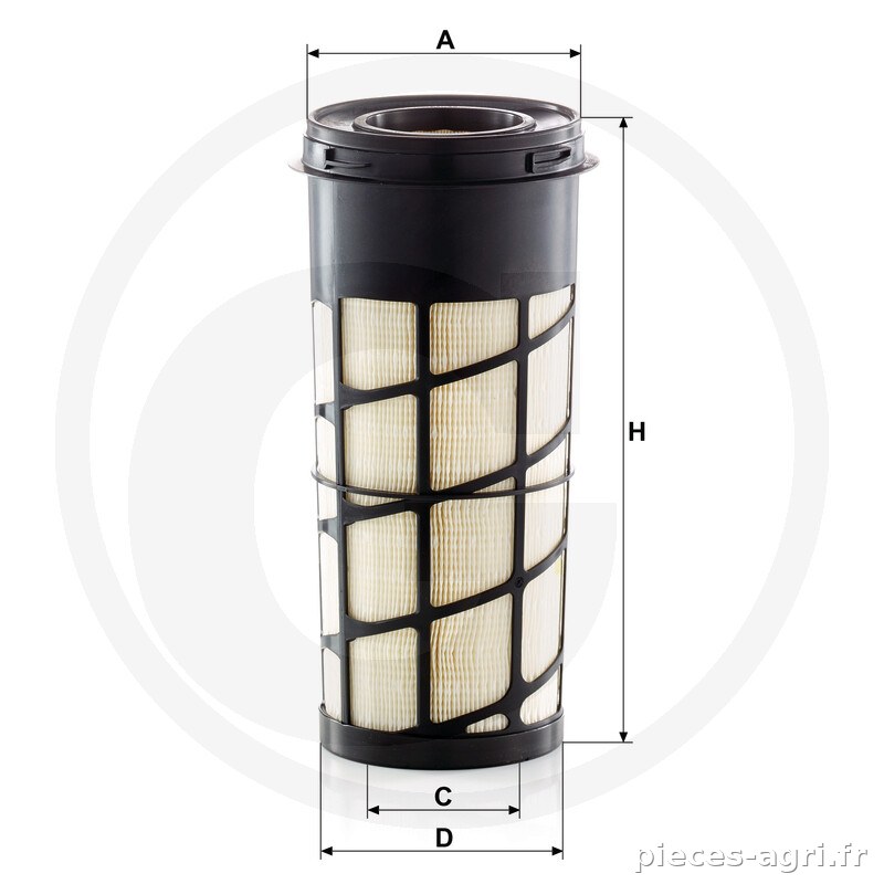 MANN FILTER Elément de filtre à air · réf. 565C15011