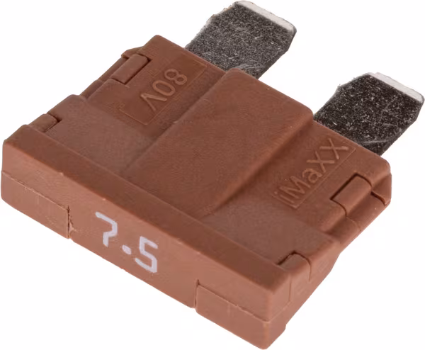 Fusible à lame standard 80V 7,5A marron paquet de 10x Kramp · réf. FS1875KR