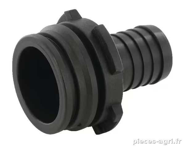 Raccord de tuyau droit 38 mm avec connexion mâle T5 · réf. 1091538