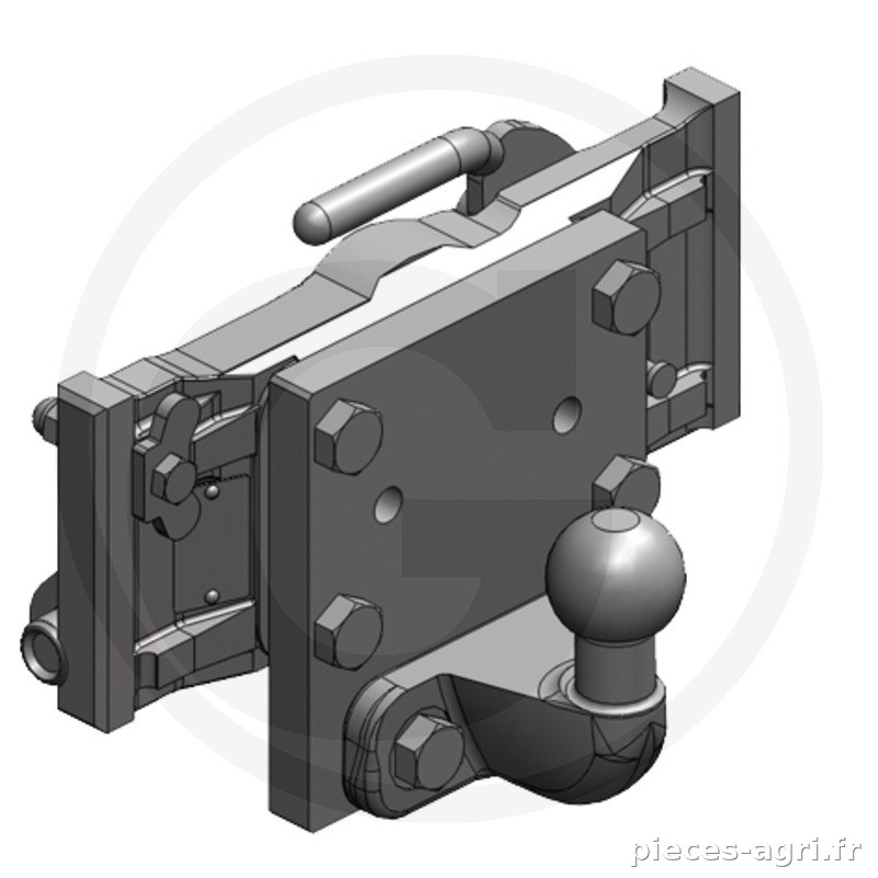 Scharmüller Attache à boule PKW-50 vue 2