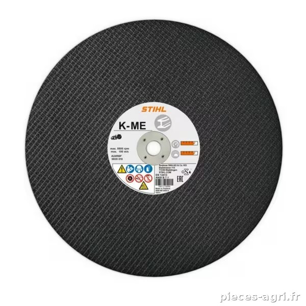Disque à tronçonner K-ME Ø 400 mm/16" · réf. 08350107006