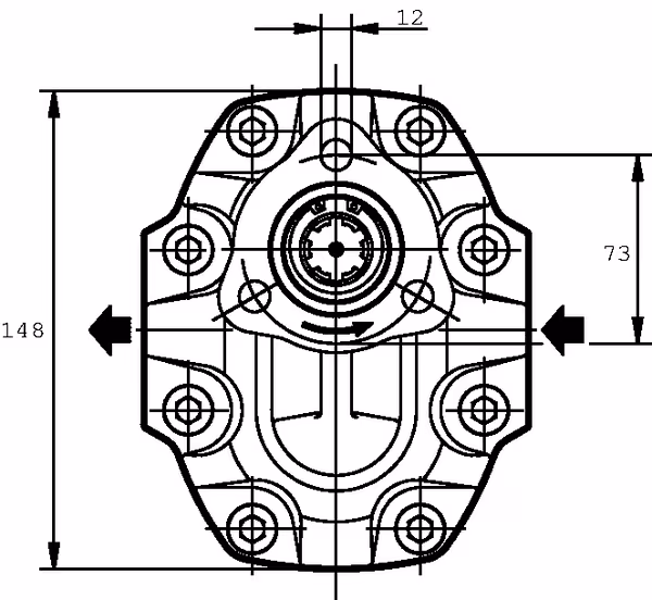 Pompe FP40109D0-19T1-LGG/GF-N vue 4