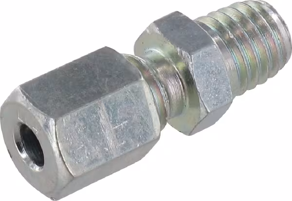 Raccord à visser mâle droit 4LL M8x1,25 · réf. CLGEV4LLM8125K