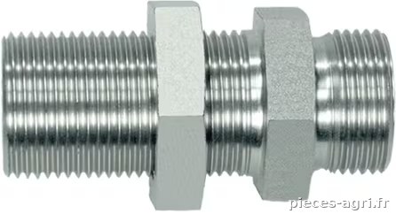 Raccord passe cloison 12S SS · réf. GSS12SSS