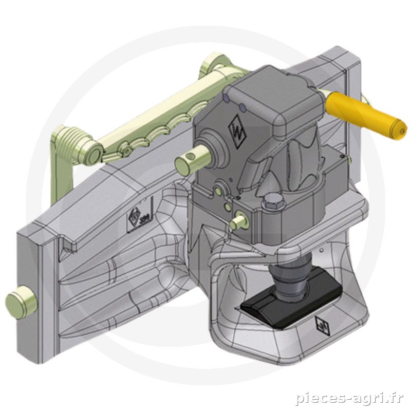 Walterscheid Attache coulissante · réf. 770KU2000-389NB