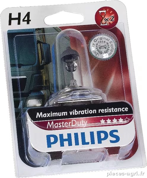 Ampoule Halogène tube H4 24V 70W P43t-38 blanc Philips · réf. GL13342MDB1