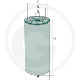 Filtre à huile moteur · réf. 5672229