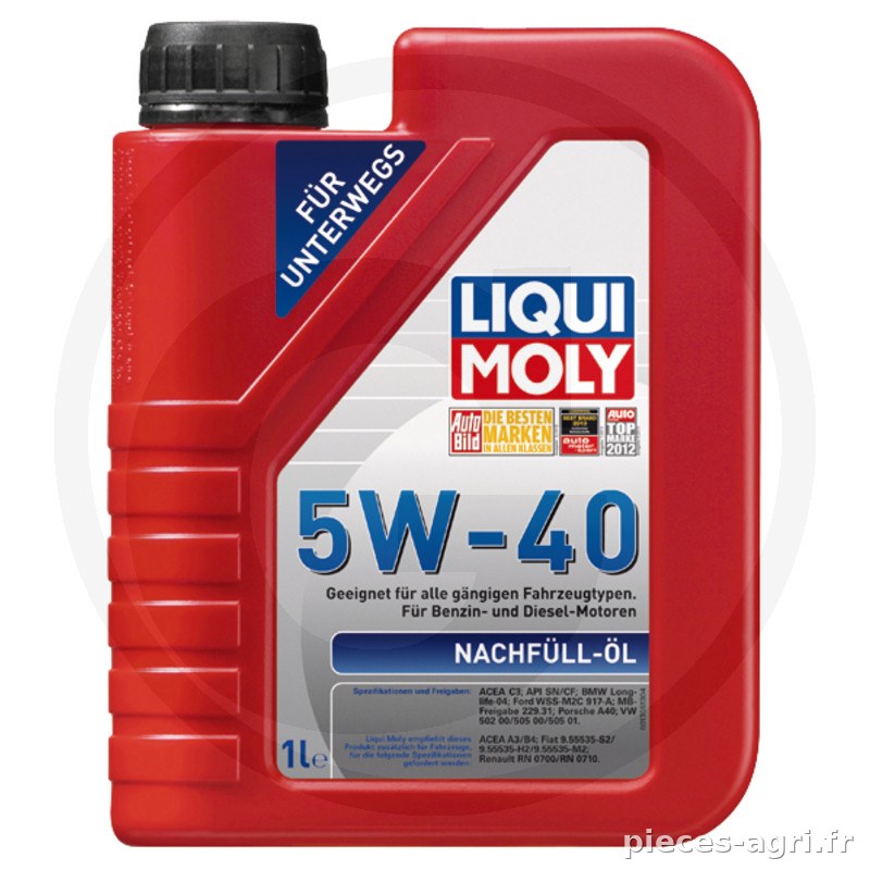 Liqui Moly Huile 5W-40, recharge · réf. 2101305