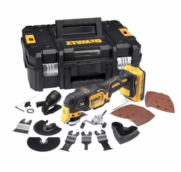 Multi-cutter XR 18V 2Ah + batterie · réf. DCS355D2QW