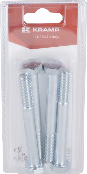 Boulon M10 x 90mm, 8,8 (4) · réf. KR9311090P04B