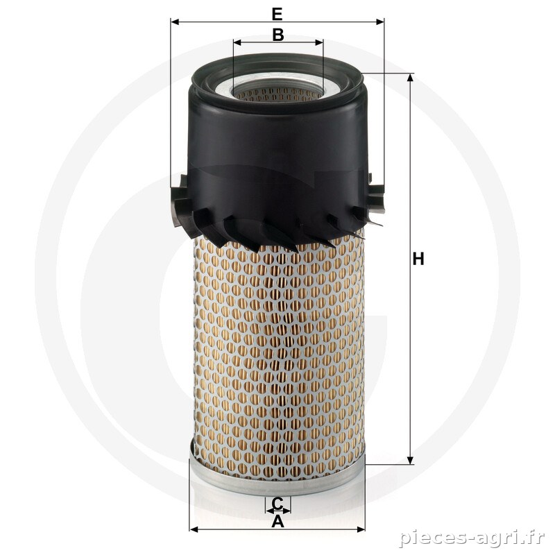 MANN FILTER Filtre à air vue 3