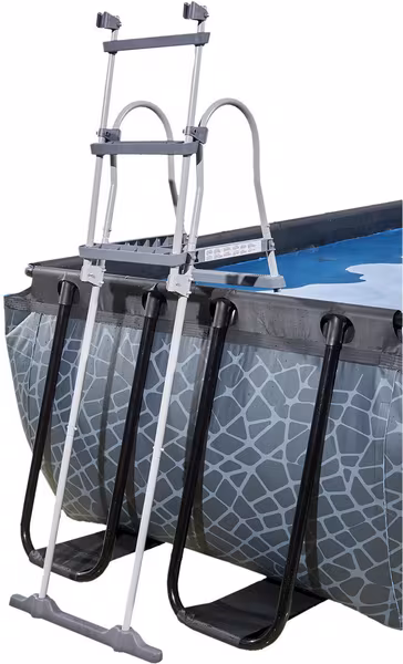 Piscine hors-sol 4x2x1 m pierre vue 6