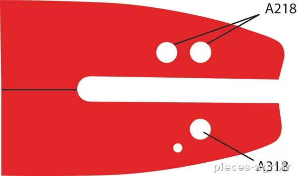 Guide de chaîne Advance Cut™ 91 series 16" 3/8" 1.3mm · réf. 160SXEA318