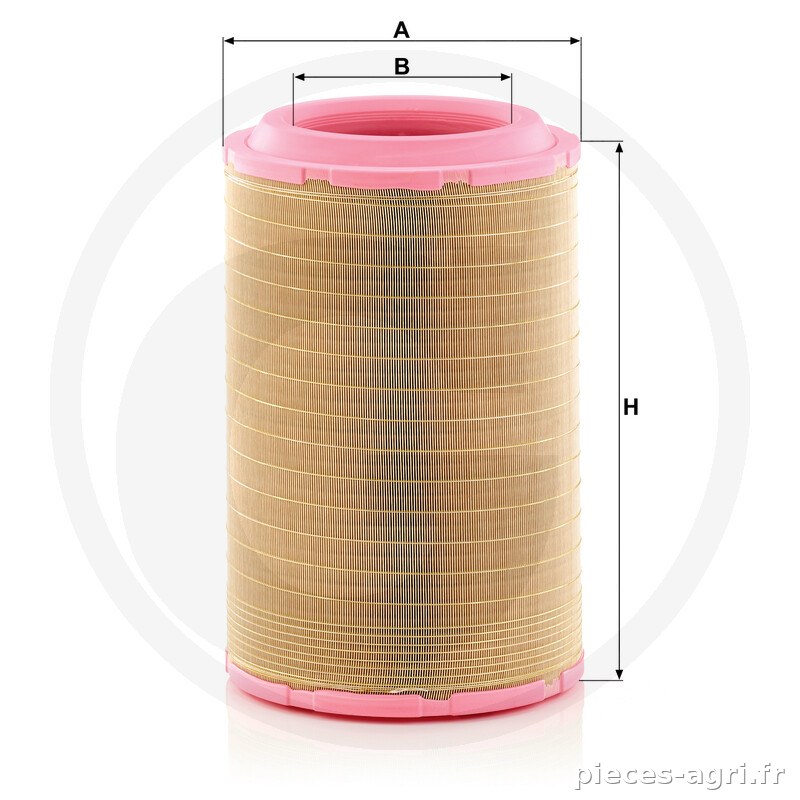 MANN FILTER Elément de filtre à air vue 3