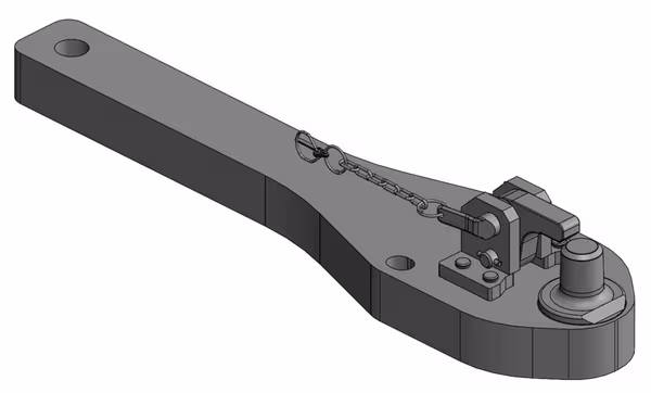 Barre d'attelage renforcée Pitonfix Claas Axion 920, 930, 940, 950 · réf. 009614460A29
