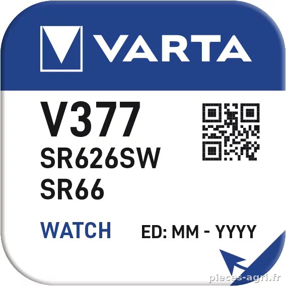 Batterie V 377 · réf. VT00377