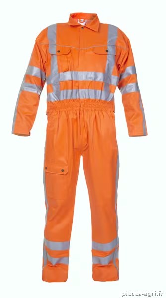 Combinaison d'été, taille 2XL/3XL - EU60, Hi-Vis, orange, Hydrowear · réf. 048462FO60