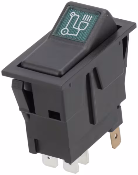 Interrupteur à bascule, I-0, off-on, 12V, 4 broches, phare auxiliaire · réf. SW10050KR