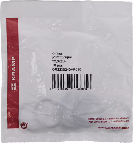 Joint torique 22,3 x 2,4 75 shore Viton 10x · réf. OR2230240VP010