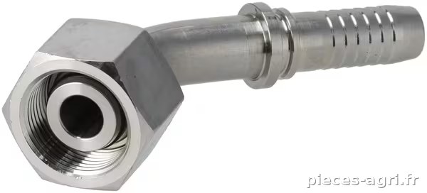 Raccord DN08-M20x1,5-12S-45° SS · réf. PGSO82045SS