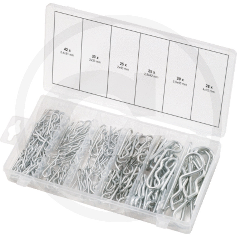 KS Tools Assortiment de goupilles Beta, 1,8x33 - 3,9x75, 150 pcs. · réf. 7889700060