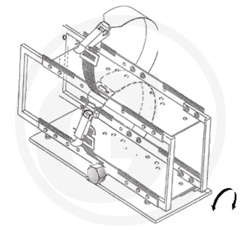 TREX.PARTS Porte-bouteille double basculant · réf. 11144166