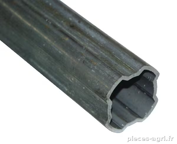 Tube profilé intérieur SFT S4, 4 angles, diamètre 44,2 x 37,2 x 3,5 mm, longueur : 1 000 mm · réf. 122411000R06