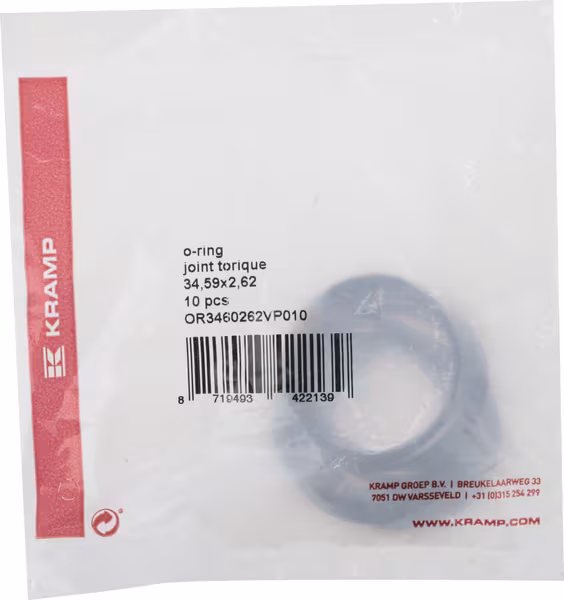 Joint torique 34,59 x 2,62 75 shore Viton 10x · réf. OR3460262VP010