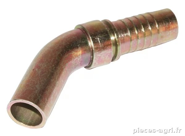 Raccord lisse DN05-6L 45° · réf. PT5645