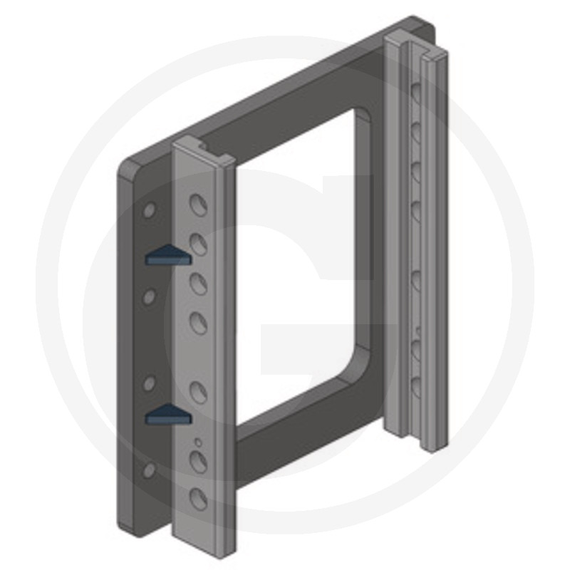 Scharmüller Support d'attelage avec glissières · réf. 77700295120