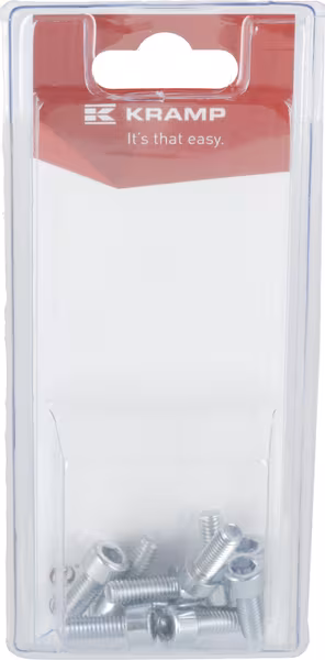 Vis à tête cylindrique M6 x 16 mm, 8,8 (10) · réf. KR912616P10B