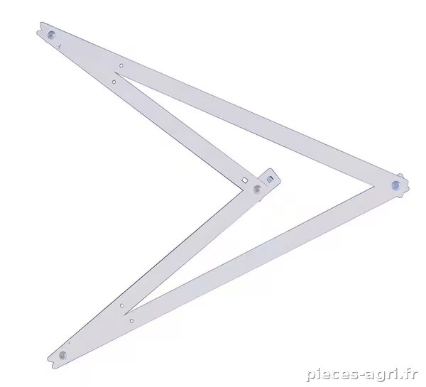 Equerre pliable 122x122x172 cm vue 2